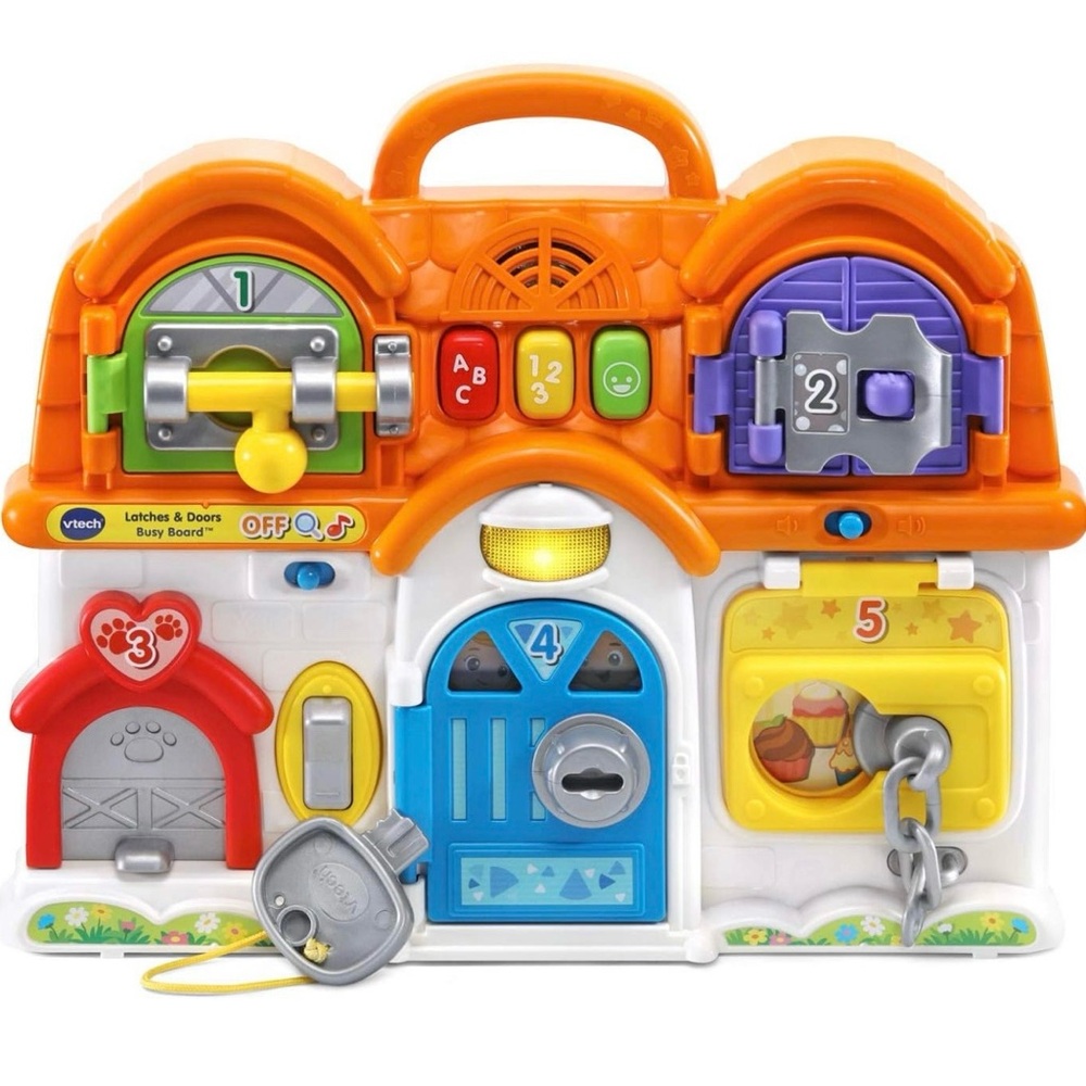 VTech Latches and Doors Busy Board